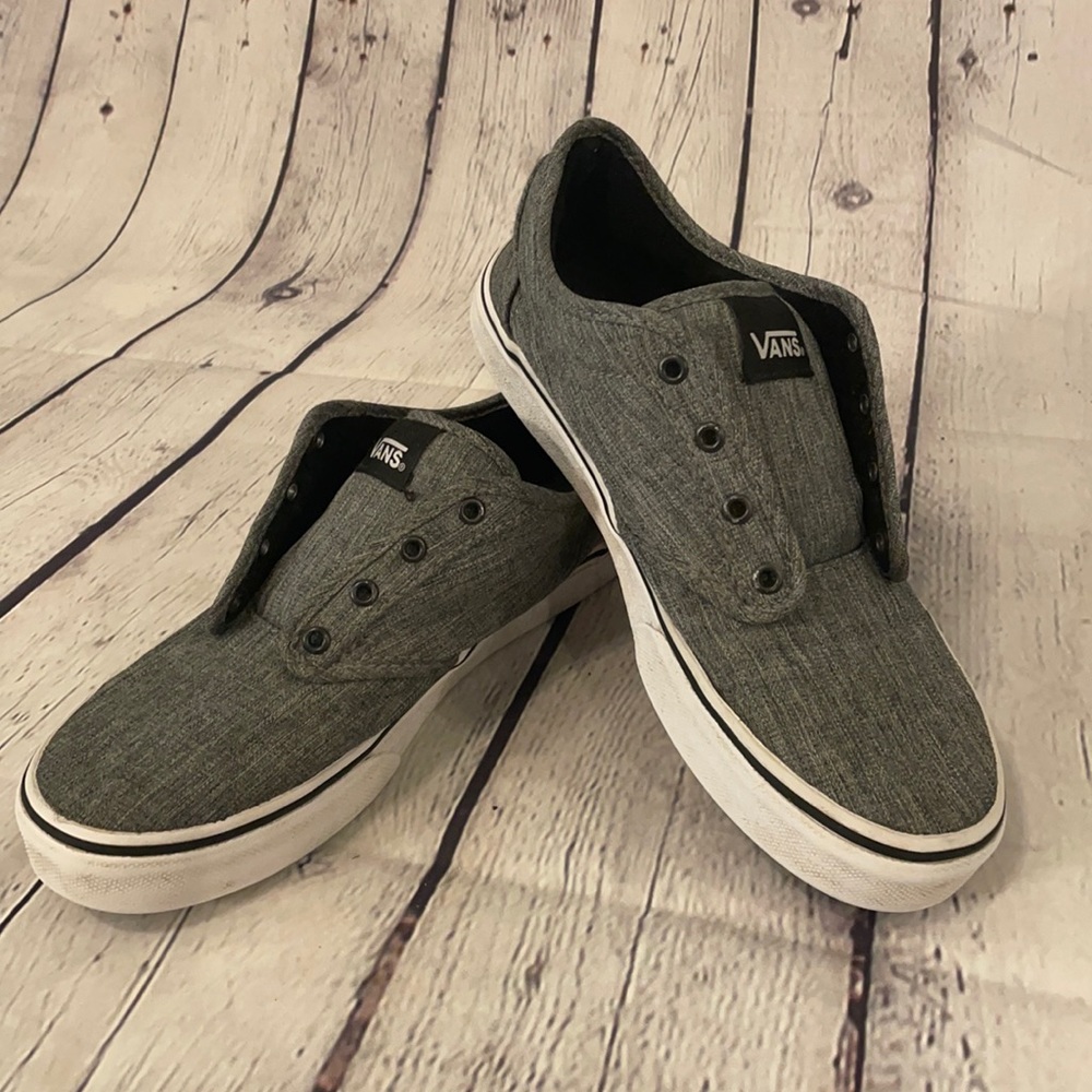 Youth Vans grey size 4.5